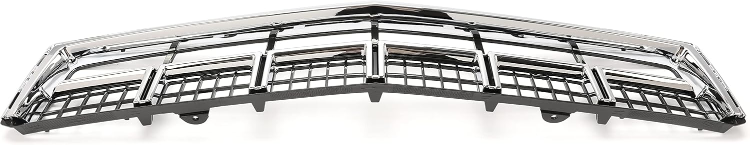 Silvery ABS Front Lower Mesh Grill Pack of 2 E50197