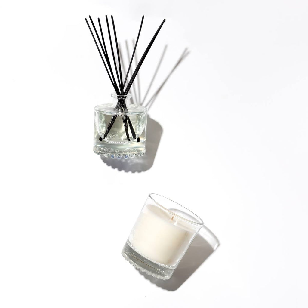 White Tea & Cedar Single Wick Candle L48254