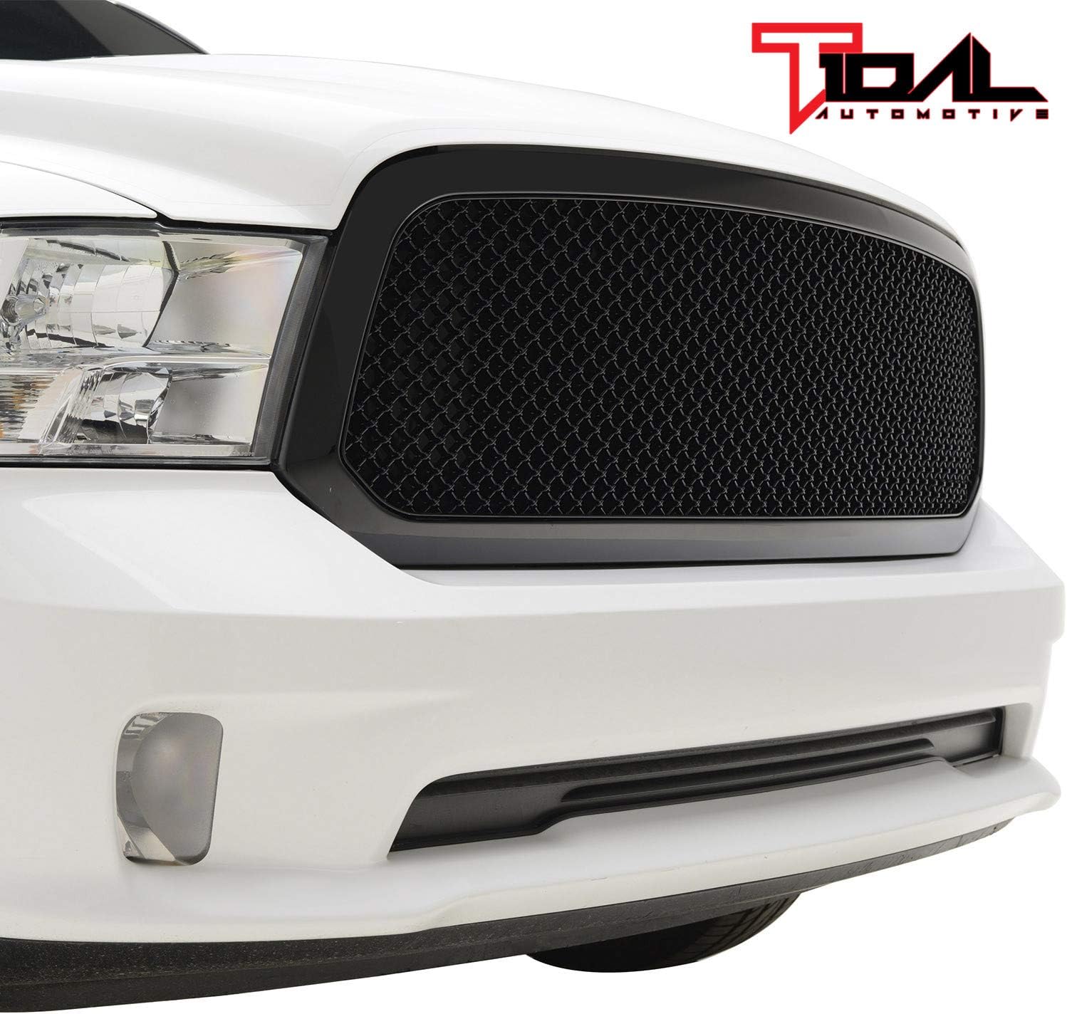 Matte Black ABS Mesh Grille for Ram 1500 H929