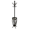 Black Standing Coat Rack A35860