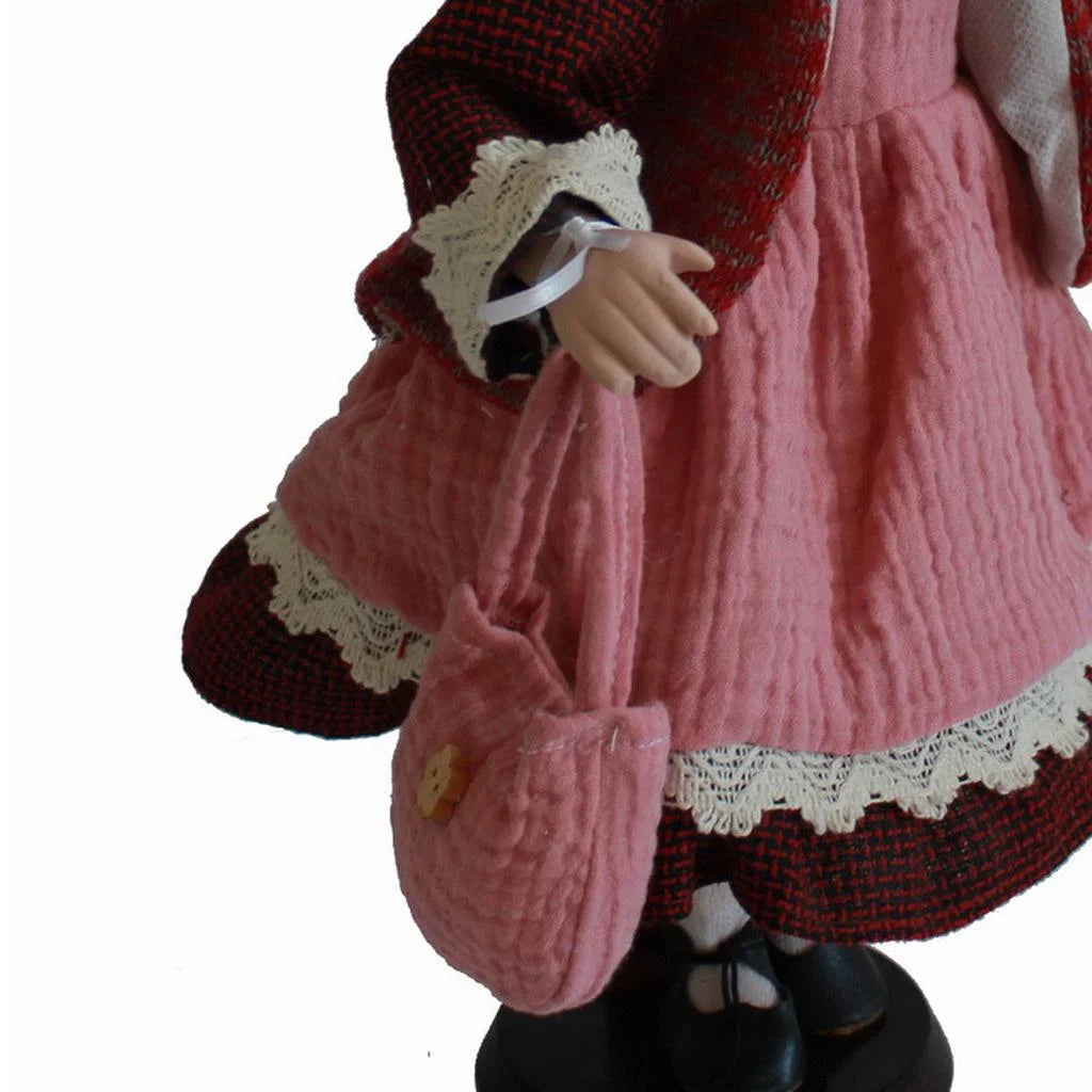 40cm Porcelain Doll with Display Stand R297