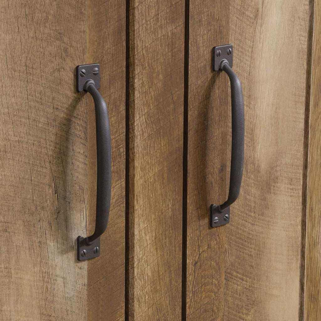 Craftsman Oak Storage Cabinet X424857