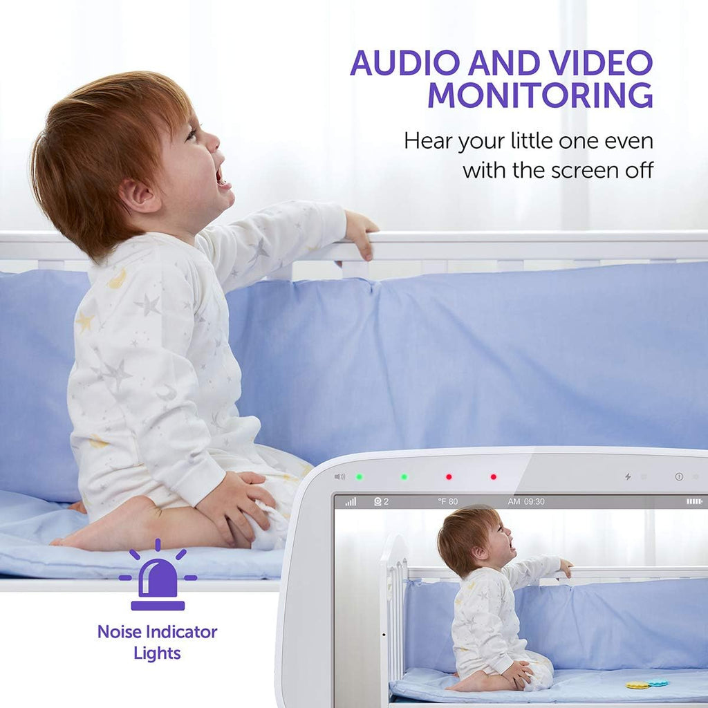 5 720P Video Baby Monitor with Pan-Tilt-Zoom Camera S31421