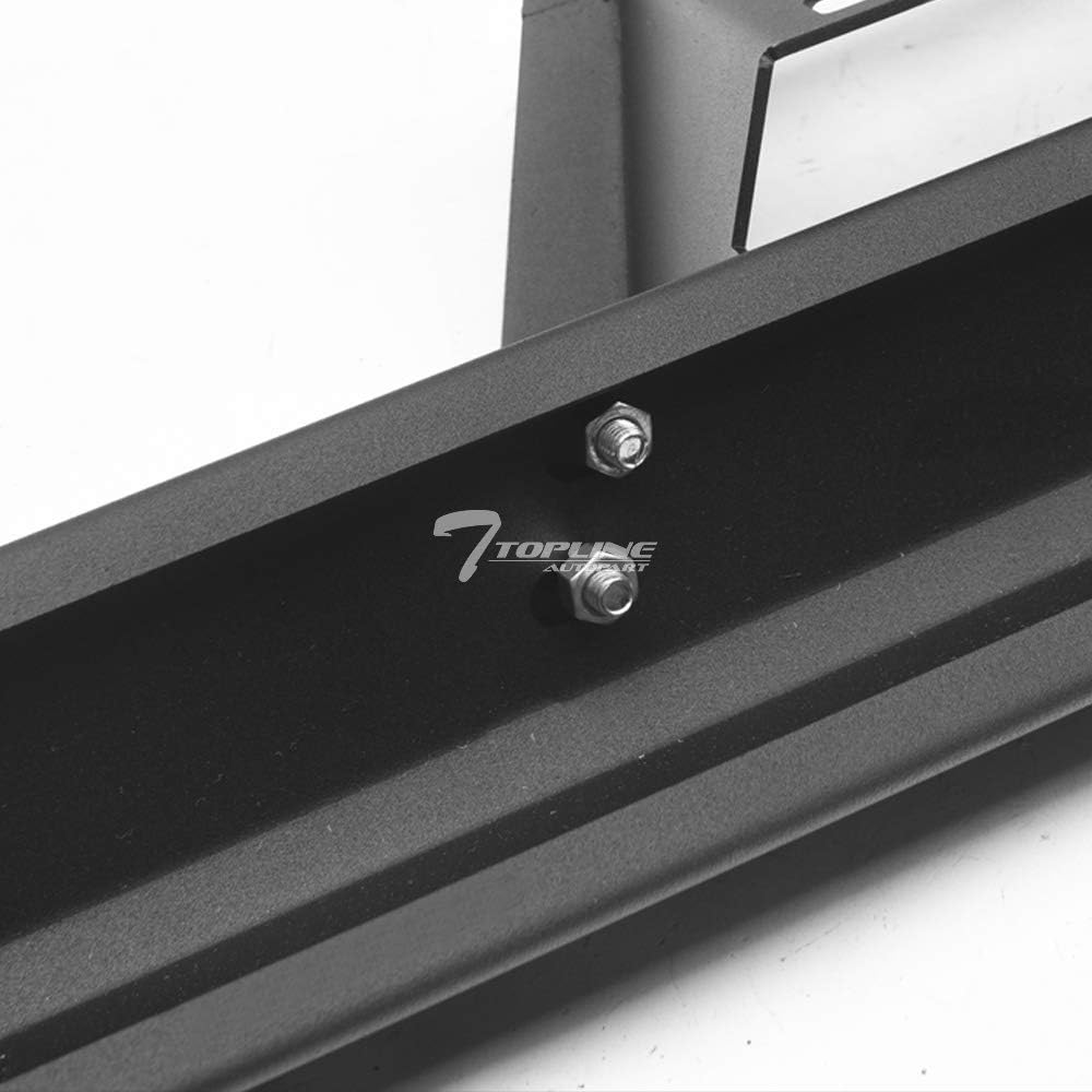 Matte Black Modular Side Nerf Bars Running Boards for Toyota Tundra CrewMax Cab Q6305