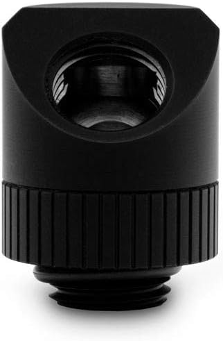 Black 45 Degree Angled Rotary Fitting, 4-Pack L197003