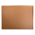 Square Polished Copper Backsplash Kit D181440