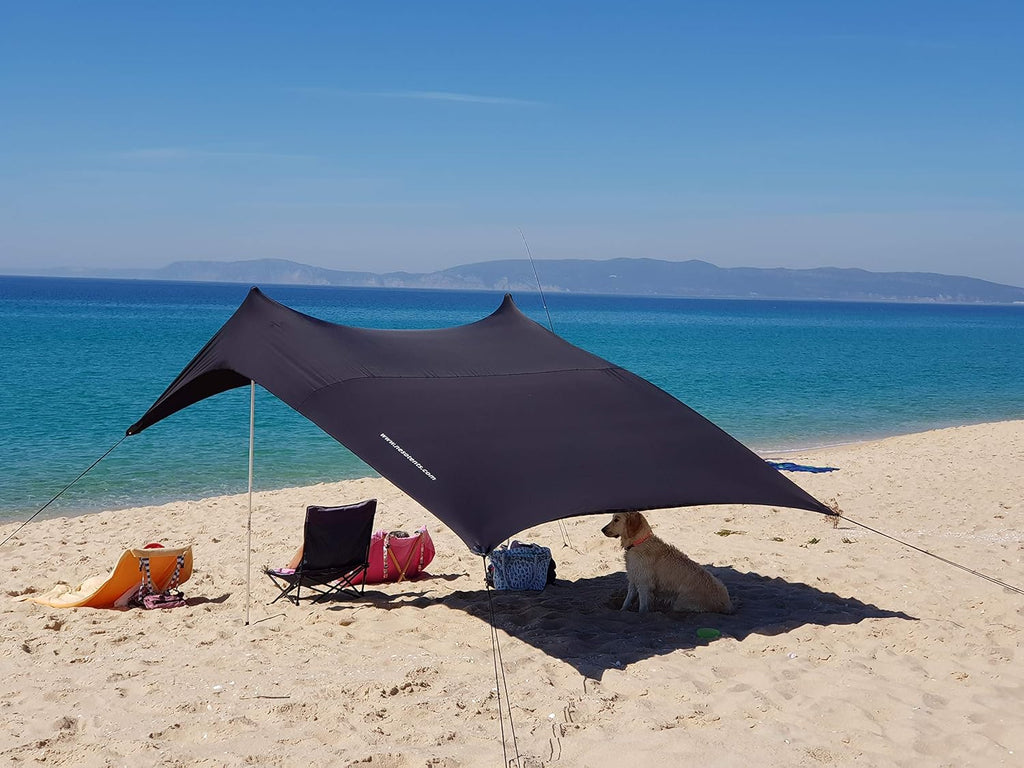 Beach Tent Canopy Sunshade with Sand Anchor Y47970