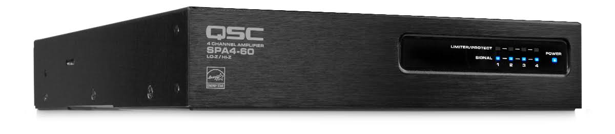 Compact 4-Channel 60-Watt Installation Amplifier O79880