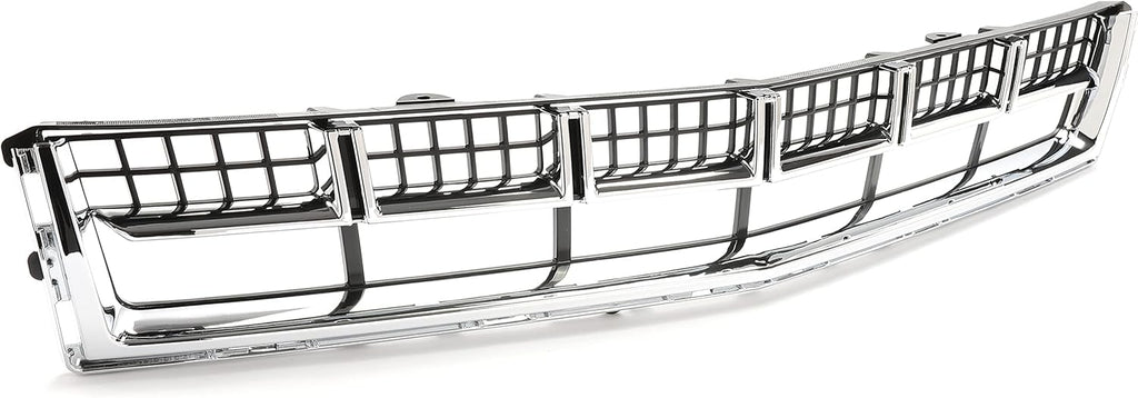 Silvery ABS Front Lower Mesh Grill Pack of 2 E50197