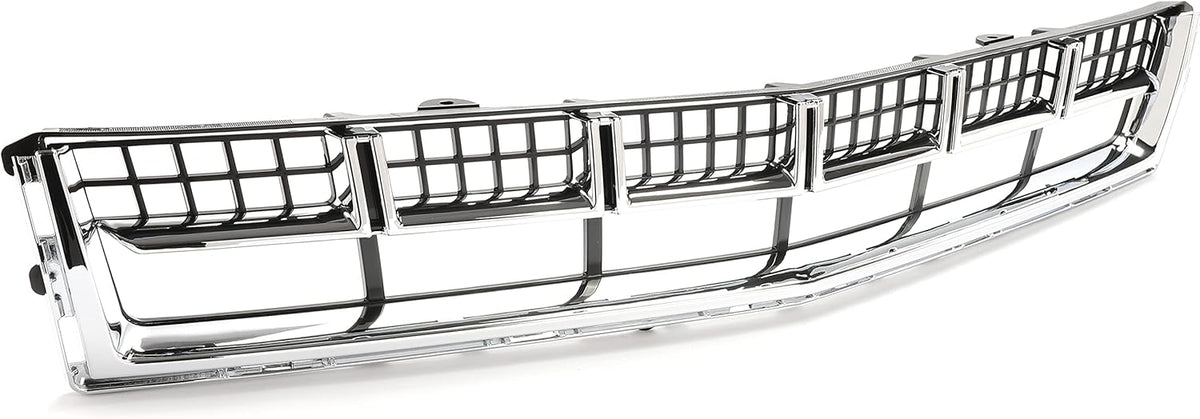 Silvery ABS Front Lower Mesh Grill Pack of 2 E50197