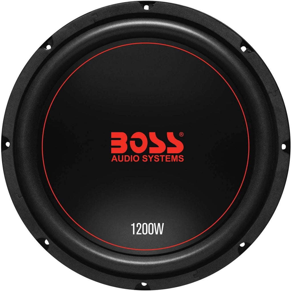 12" 1200W Dual Voice Coil 4 Ohm Car Audio Subwoofer (2 Pack) X284162