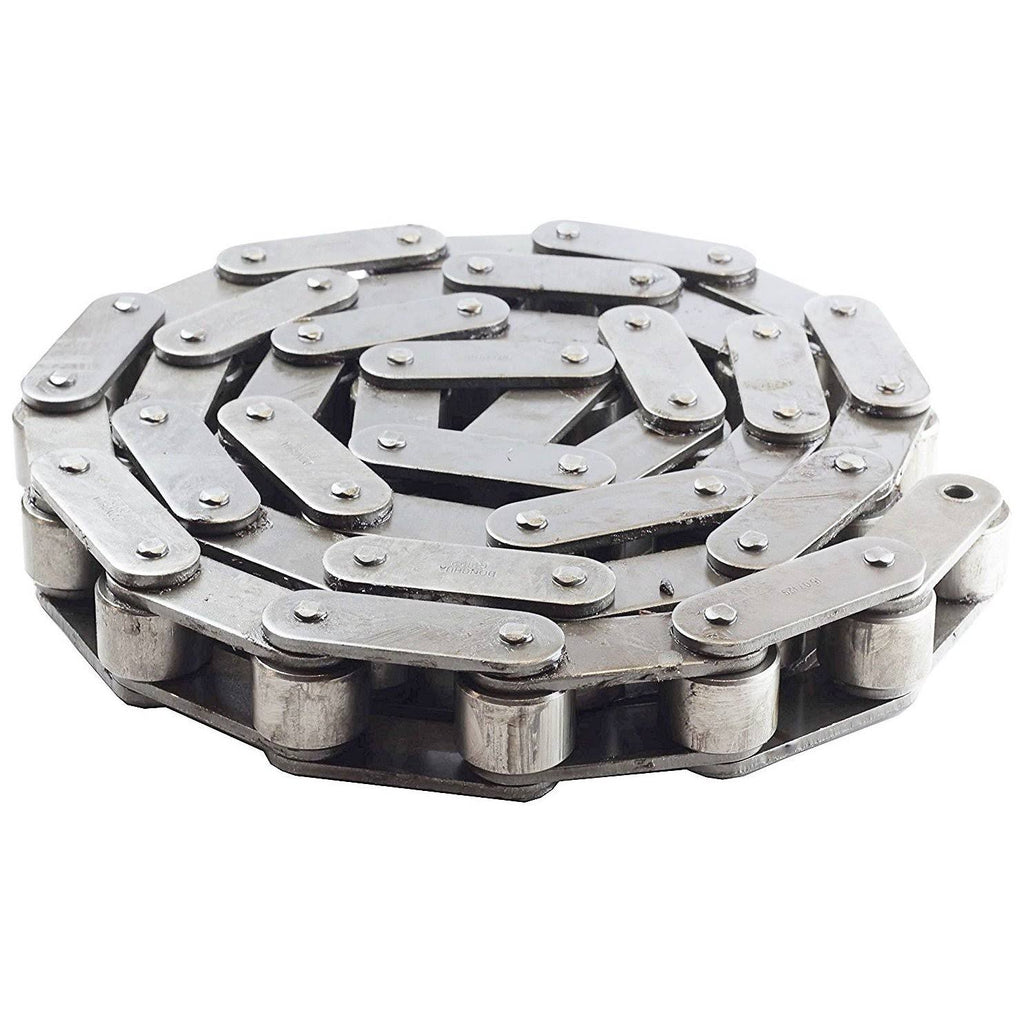 Heavy Duty Stainless Steel Roller Chain 10 Feet with 1 Connecting Link Y6595