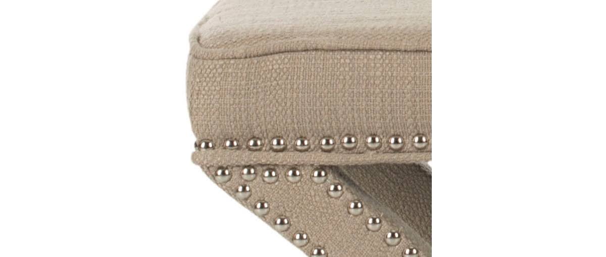 Slate/Beige Ottoman Z77807