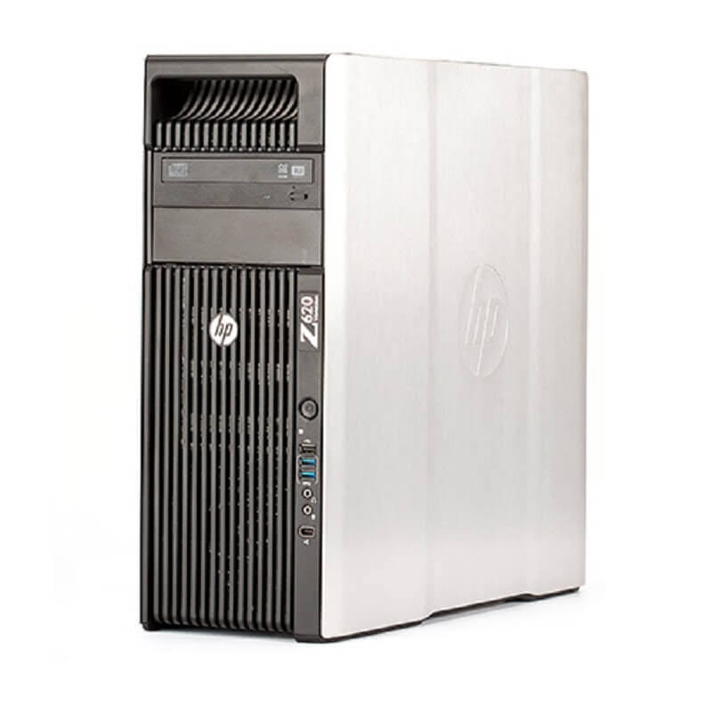 HP Z620 Workstation E5-2643 Quad Core 3.3Ghz 8GB 256GB SSD Q600 Win 10 Pre-Install U826
