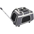 Light Grey Rolling Pet Carrier B49841