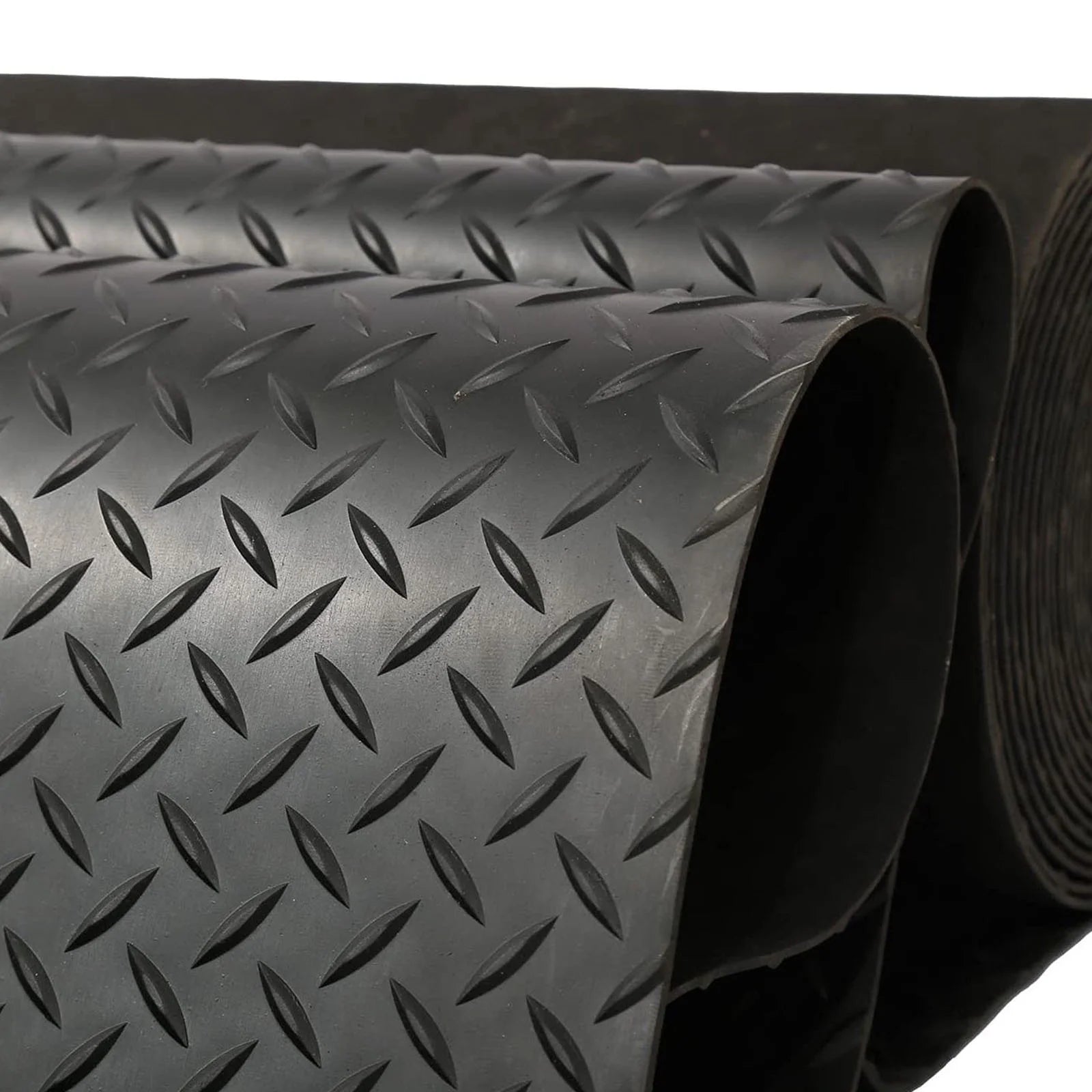 16.5ft x 3.3ft Heavy Duty Rubber Garage Floor Mat Roll N930829