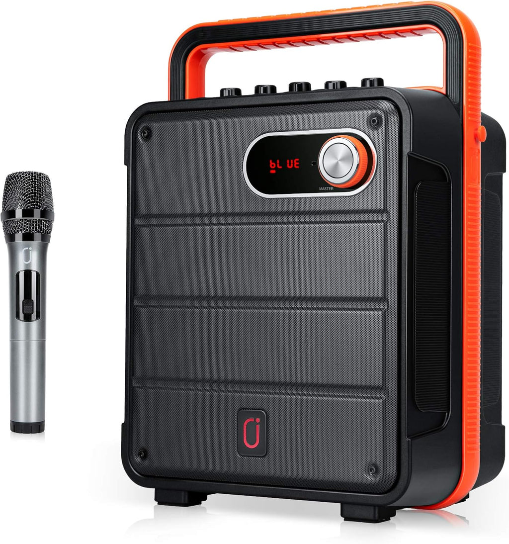 Rechargeable Bluetooth Karaoke Speaker with Microphone E164