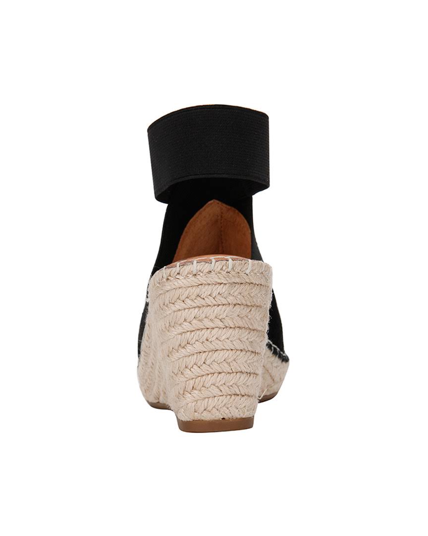 Black Suede Wedge N732254