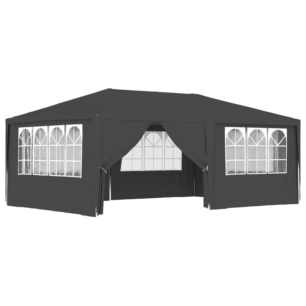Party Tent with Side Walls 6.6'x6.6' Anthracite E542