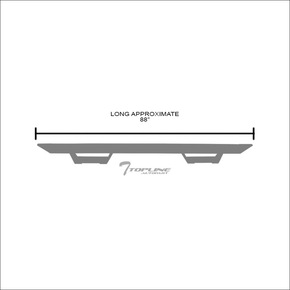 Matte Black Modular Side Nerf Bars Running Boards for Toyota Tundra CrewMax Cab Q6305