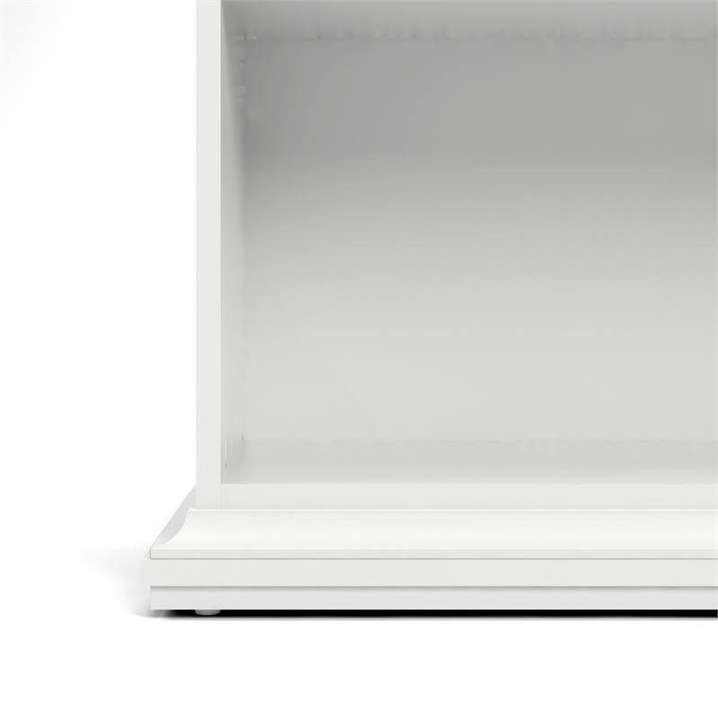 White 5 Shelf Bookcase T822