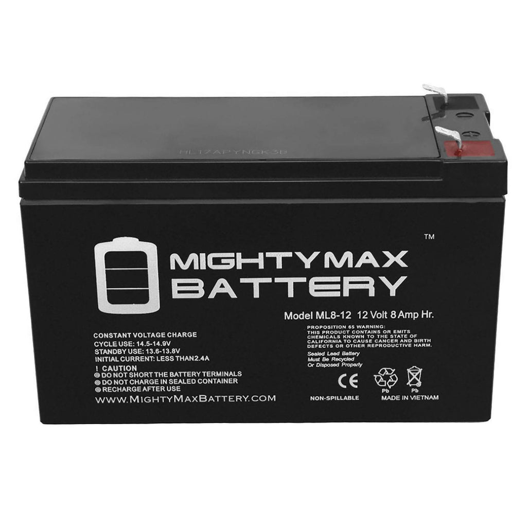 12V 8Ah SLA 4 Pack R396245