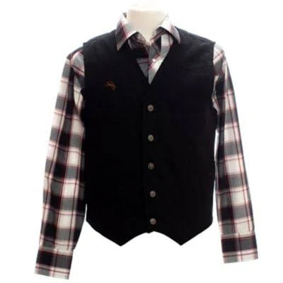 Black Concealed Carry Vest D973