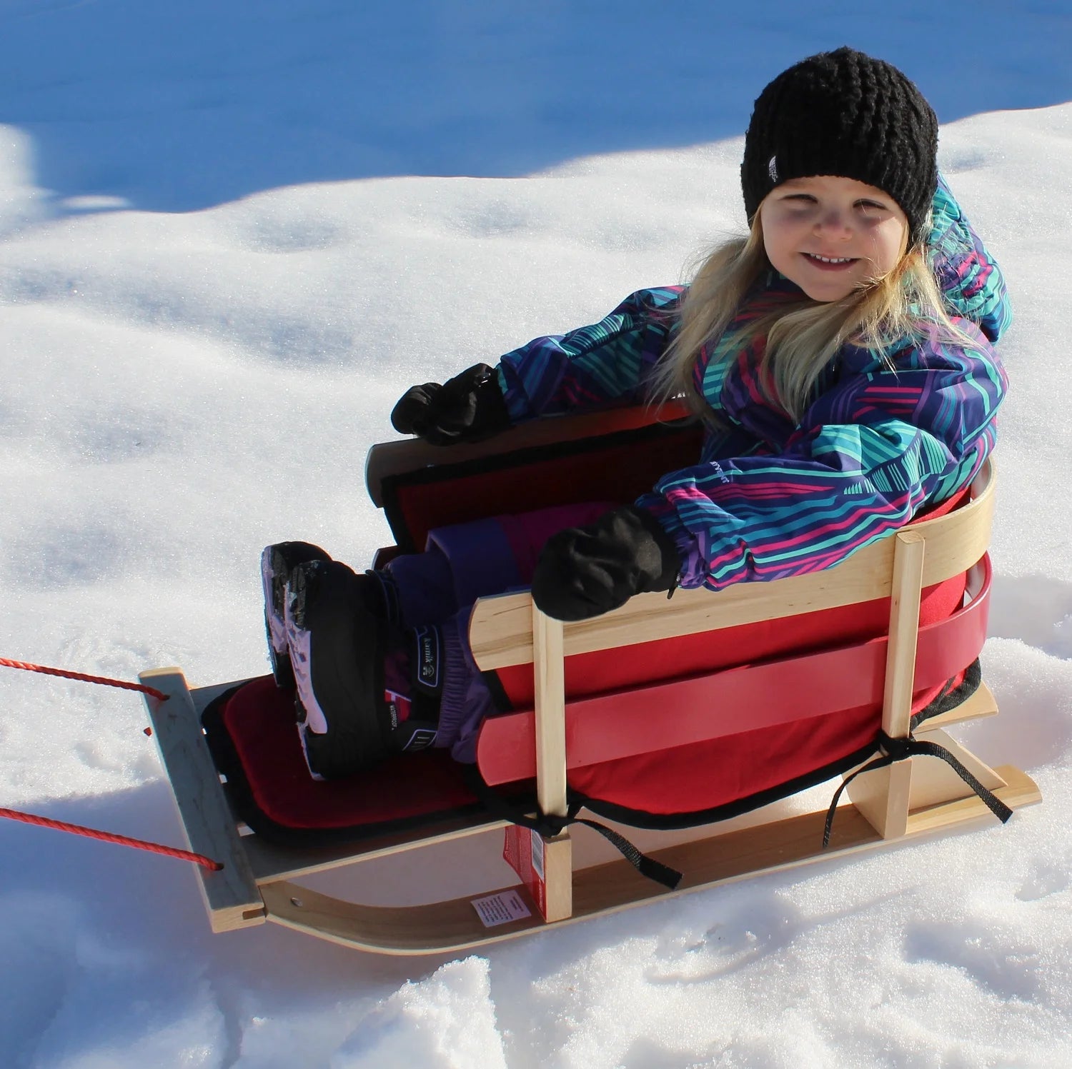 Wood Toddler Sled S1706