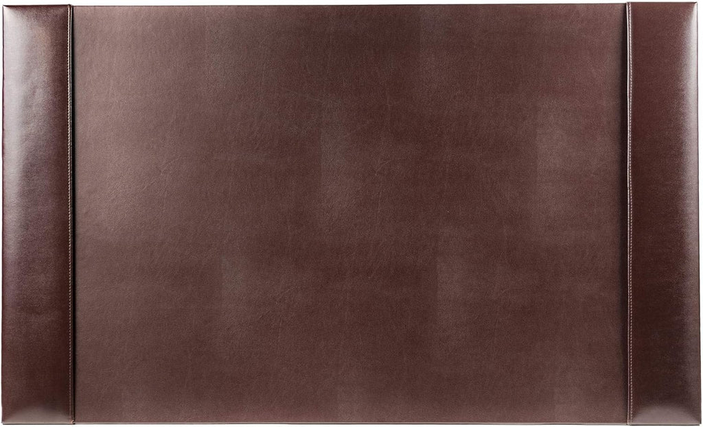 Bonded Leather Desk Pad, 30 x 18, Brown L96885