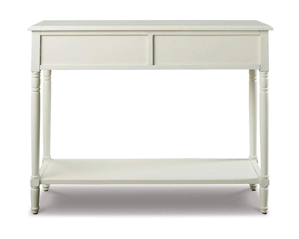 White Sofa Console Table D7873