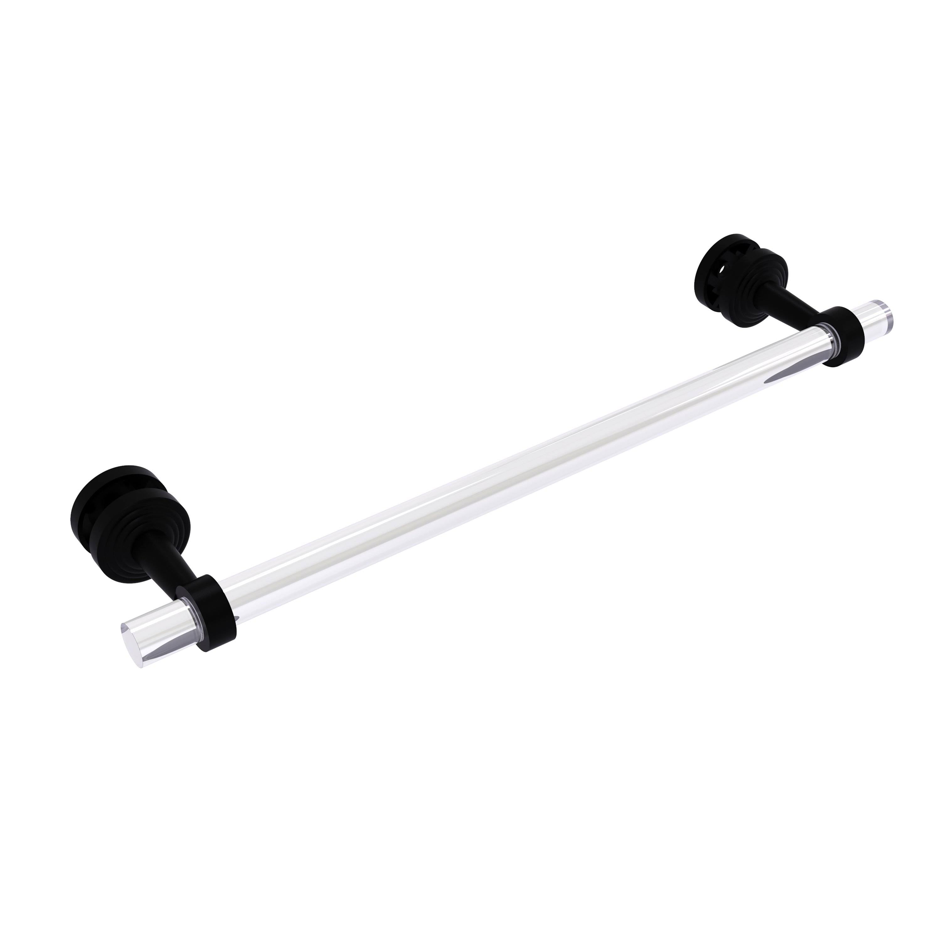 Matte Black Shower Door Towel Bar B61842