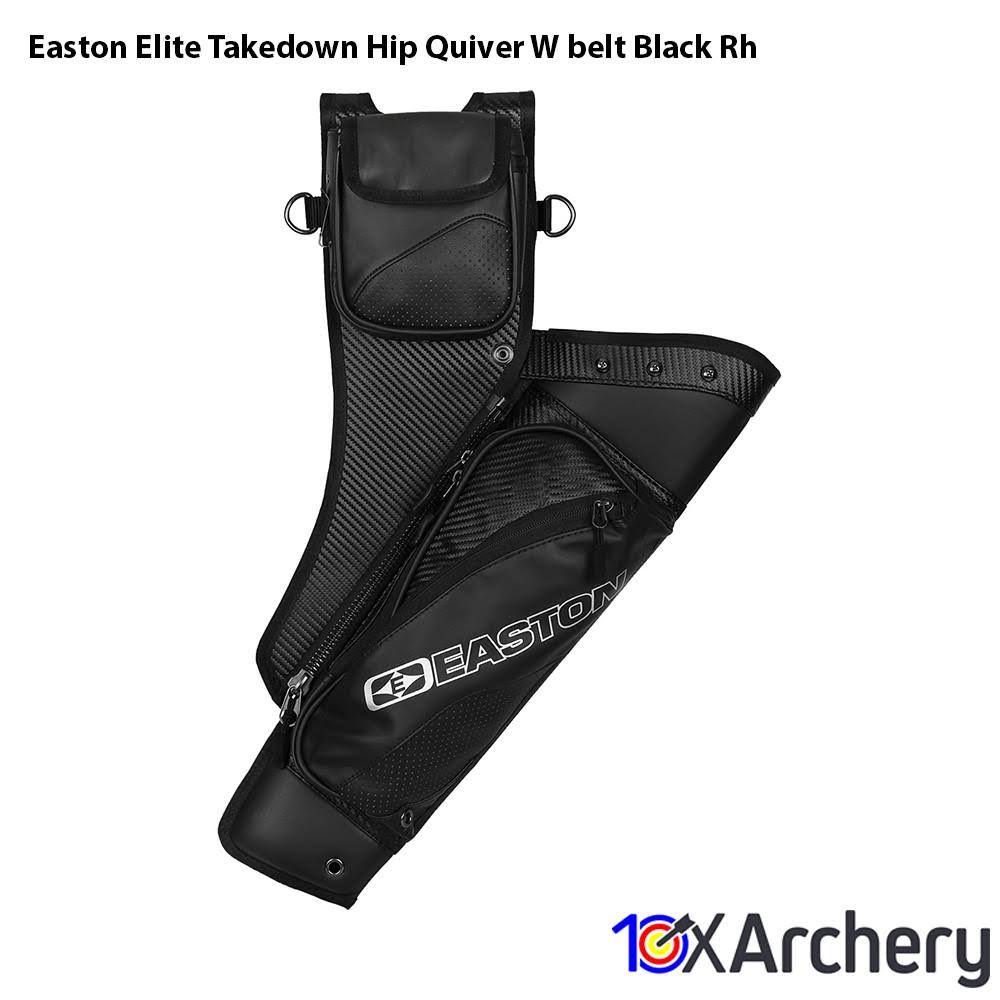 Black RH Takedown Hip Quiver with Belt V8115