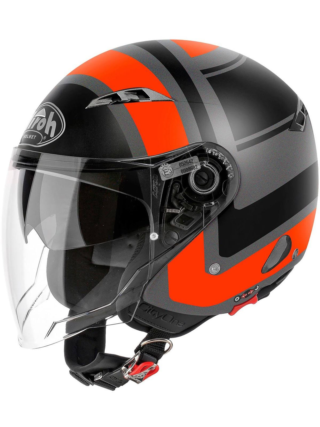 Black-Orange Jet Helmet Size XL R2910