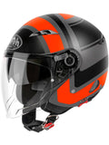 Black-Orange Jet Helmet Size XL R2910