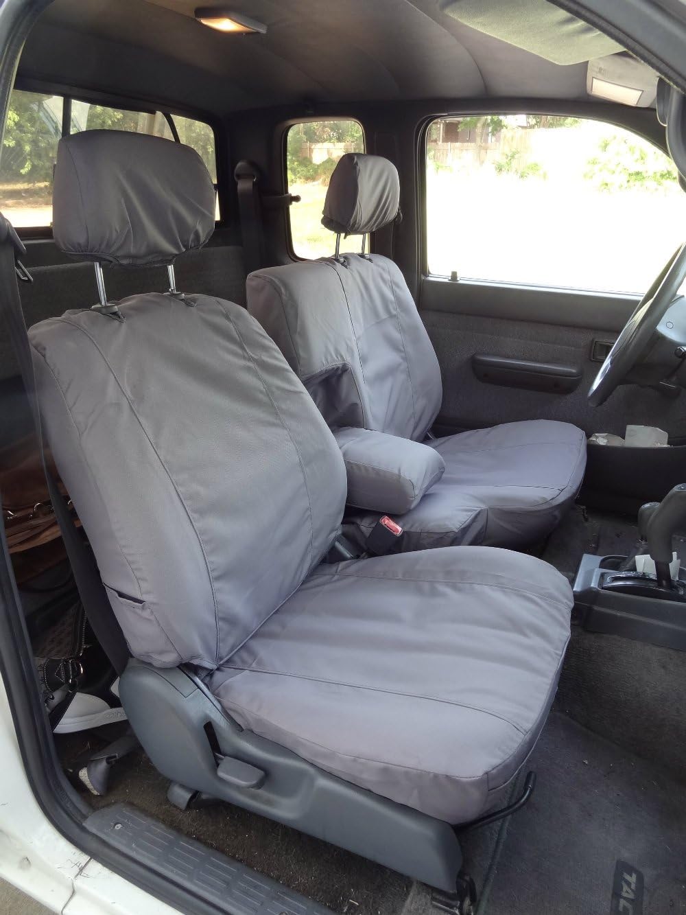 Gray Endura Seat Covers for 1995-2000 Tacoma 60/40 Split Bench O761