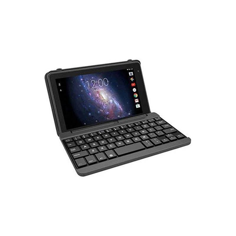 7 Voyager Pro Tablet w/ Keyboard Case Quad Core 16GB Android 5.0 Lollipop Black R2771