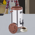 12L Stainless Steel Insulated Beverage Dispenser with Spigot E563334