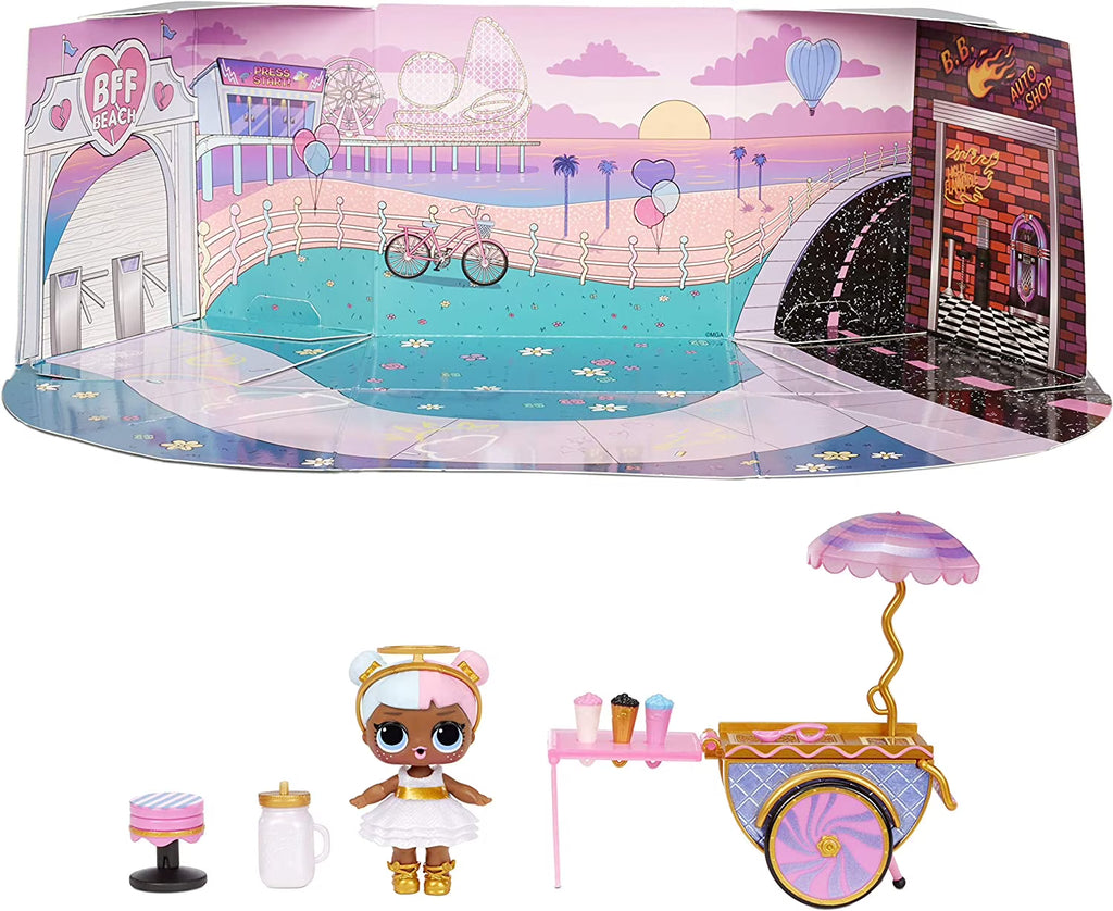 Doll Candy Cart Furniture Set with Sugar Doll and 10+ Surprises P2128