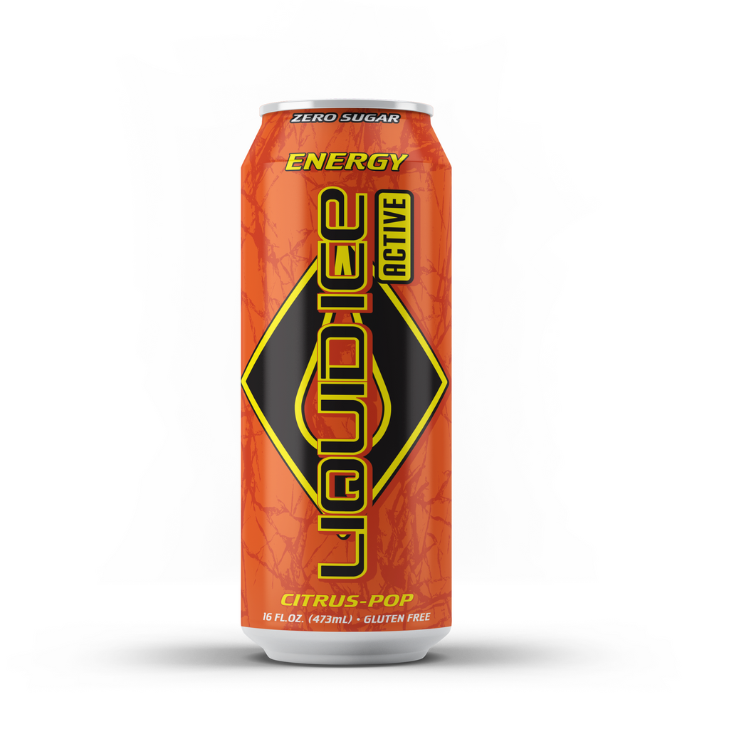 Citrus Pop Energy Drink, 16 Oz Cans (12 Pack) Y4442