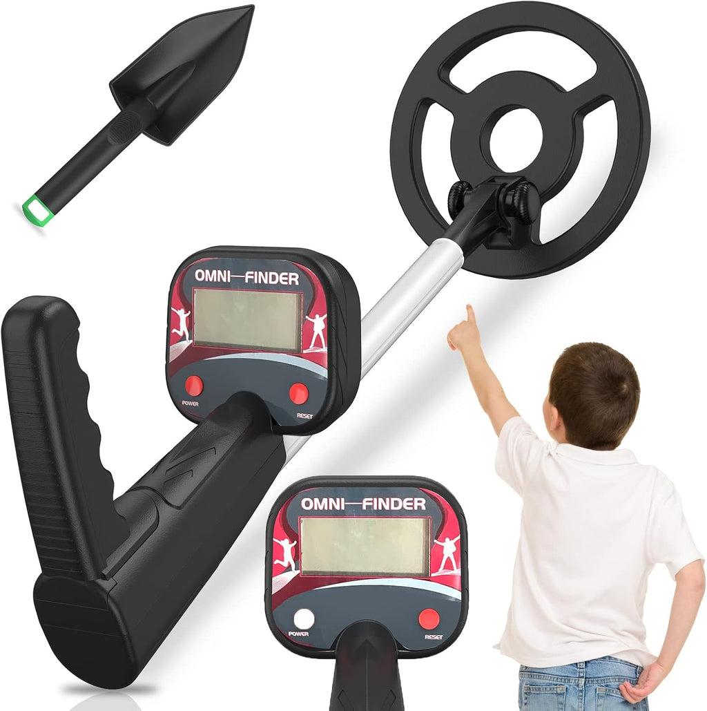 Metal Detectors for Kids, 7-inch Waterproof Search Coil, Adjustable Stem, LCD Screen, Pack of 2 A274897