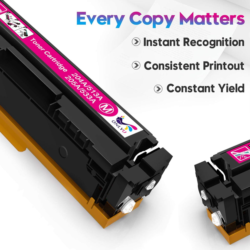 Compatible Toner Cartridge 4-Pack (Black, Cyan, Yellow, Magenta) Z678410