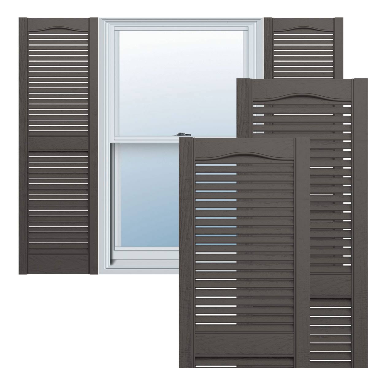 Open Louver Shutters E5953