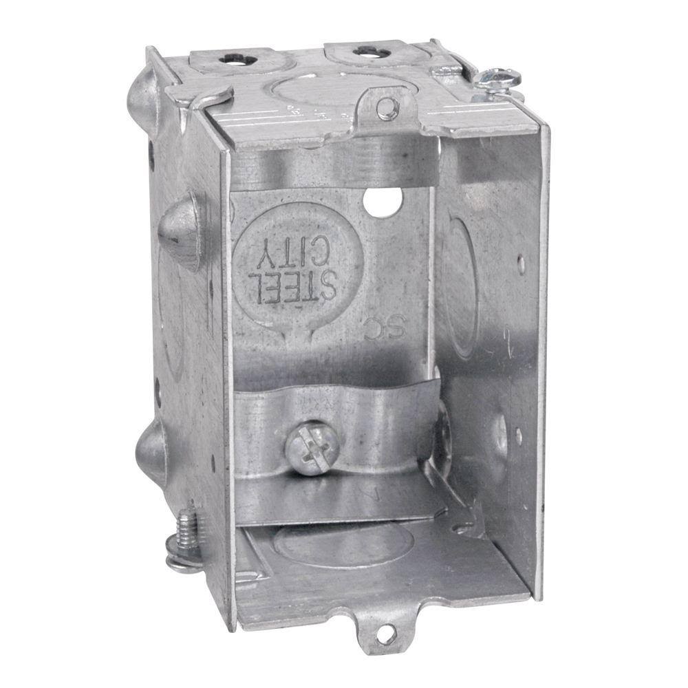 25 per Case Metal Electrical Switch and Outlet Box I4301