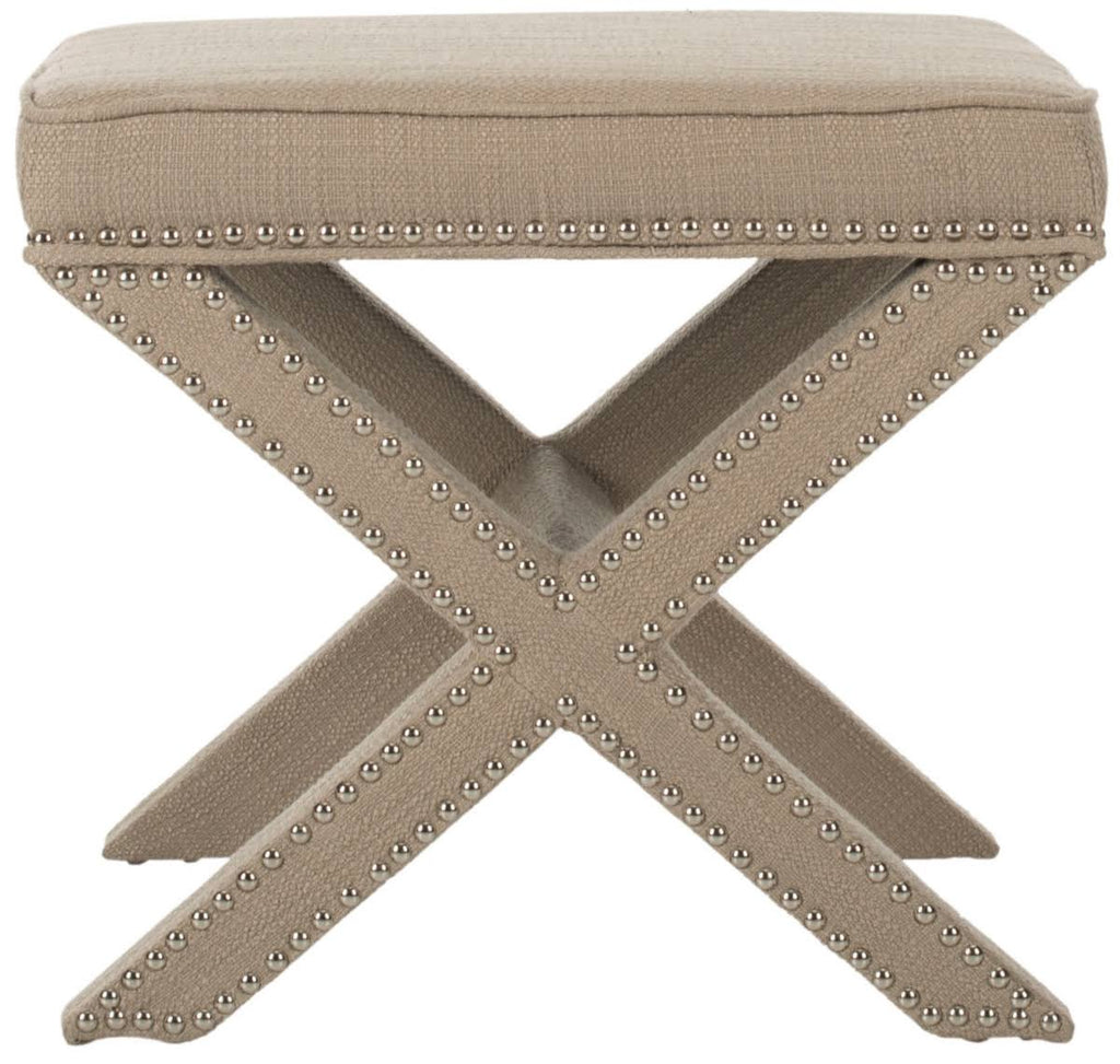 Slate/Beige Ottoman Z77807