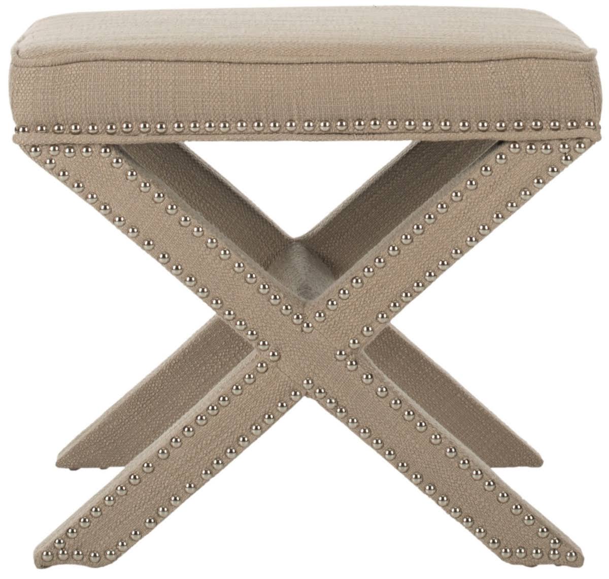 Slate/Beige Ottoman Z77807