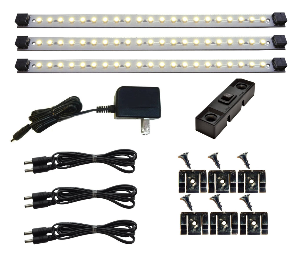 3 Light Panels LED Under Cabinet Lighting Kit F969375
