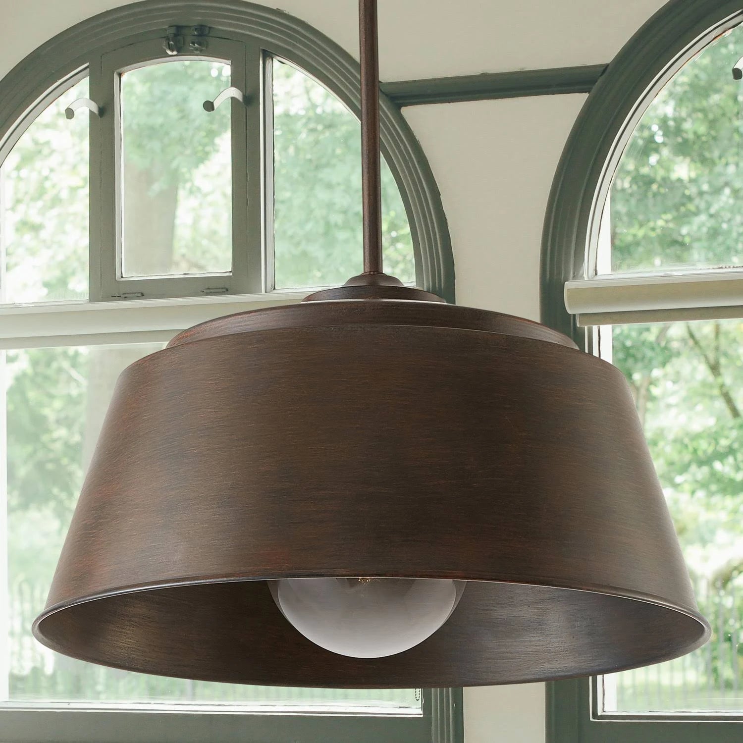 Semi Flush Mount Light, Nordic Grey H168870