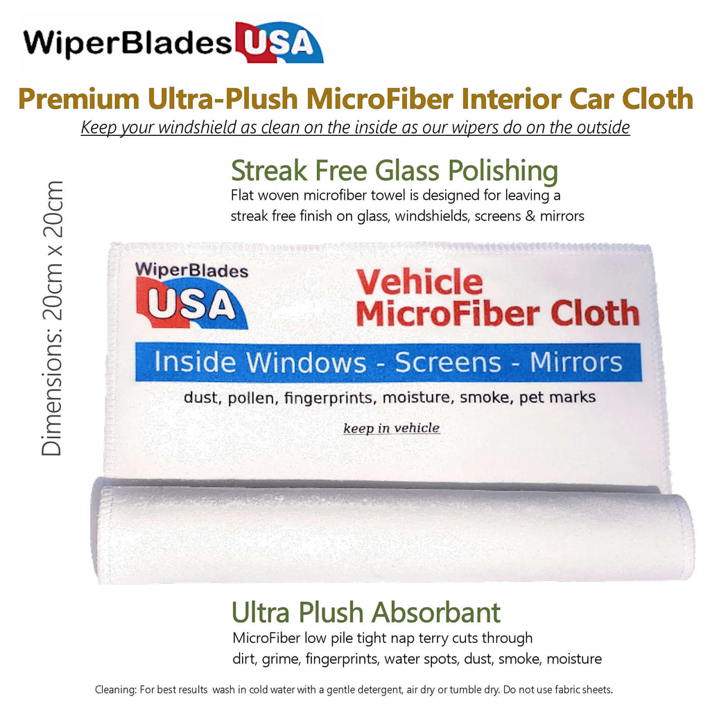Wiper Blades Set of 3 with Rear Wiper Q6084