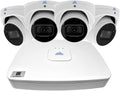 4K 8ch NVR PoE IP Camera System with 4 8MP Audio Turret Cameras, 2TB Hard Drive Z176