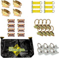 32 Piece E-Track Tie-Down Kit with Storage Bag W600